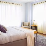 Bedroom - White Bed Comforter during Daytime