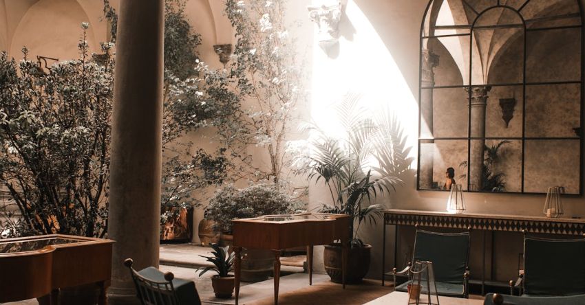 Aging In Place - Interior of modern spacious lounge